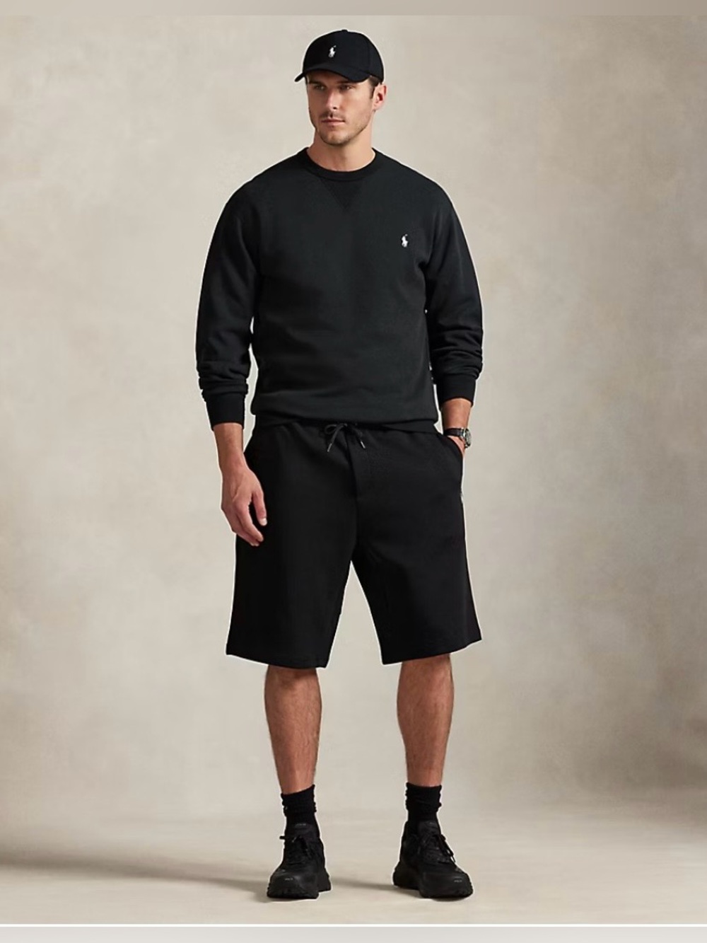 Ralph Lauren double knit short size medium